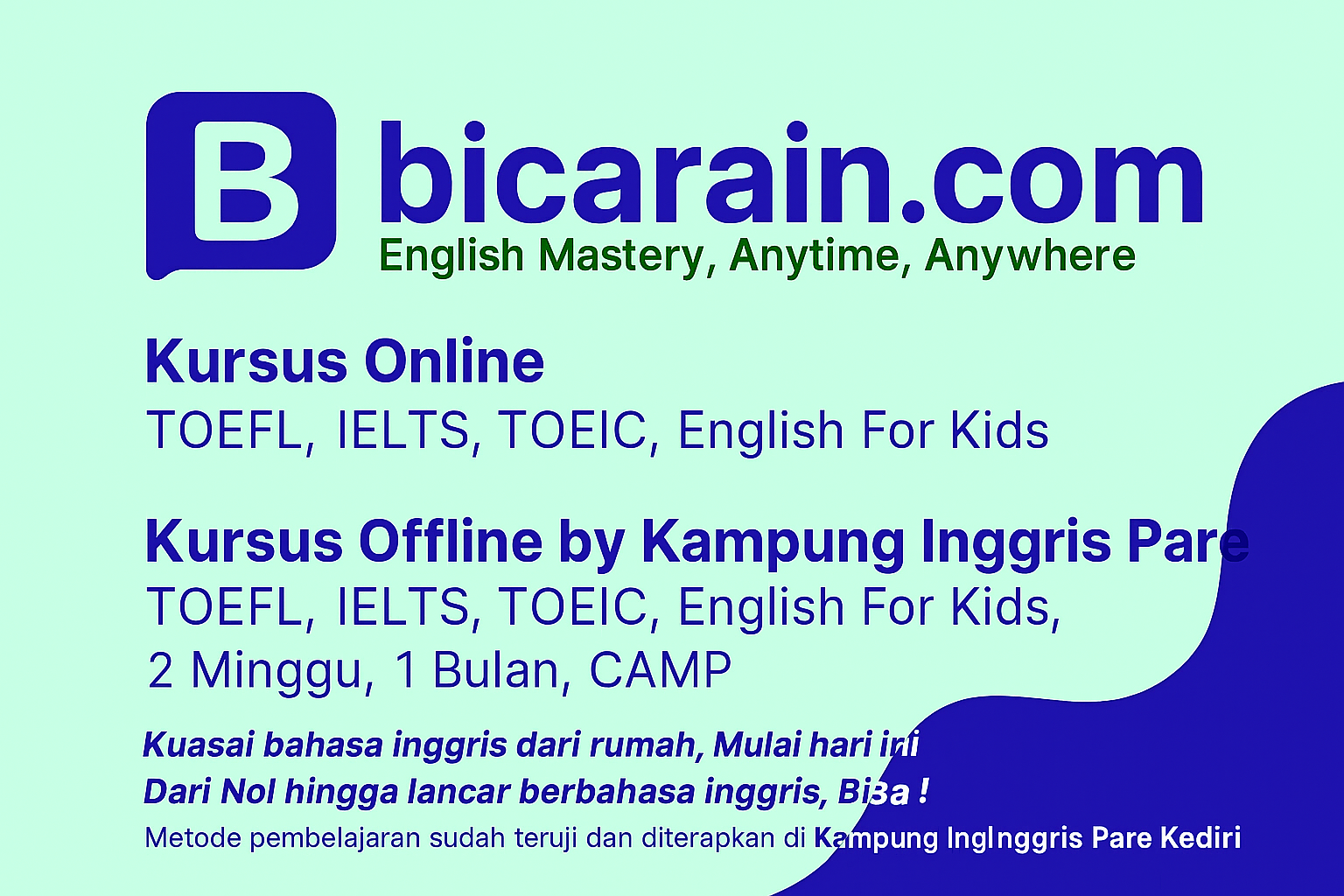 Kursus Bahasa Inggris Online Kampung Inggris